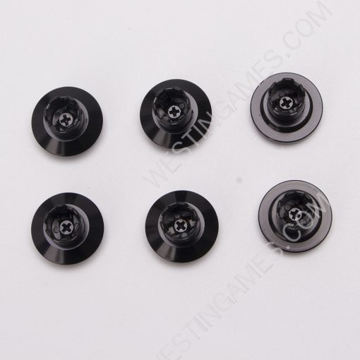 6Pcs Metal Thumbsticks Analog Joystick Replacement for PS5 Edge Controller Black - Image 5