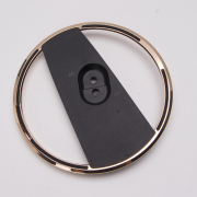 Vertical Base Stand Metal Bracket Holder for PS5 and PS5 Slim Disc and Digital Edition Console Gold OEM A+ 02