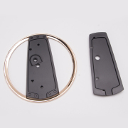 Vertical Base Stand Metal Bracket Holder for PS5 and PS5 Slim Disc and Digital Edition Console Gold OEM A+ 03