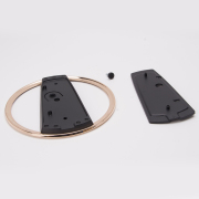 Vertical Base Stand Metal Bracket Holder for PS5 and PS5 Slim Disc and Digital Edition Console Gold OEM A+ 04