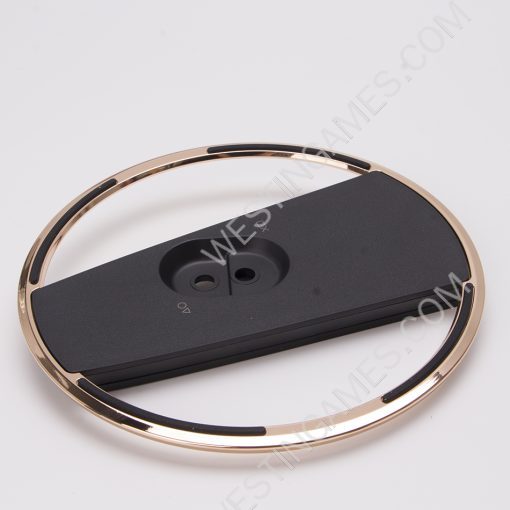 Vertical Base Stand Metal Bracket Holder for PS5 and PS5 Slim Disc and Digital Edition Console Gold OEM A+ - Image 5