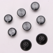 8Pcs Metal Thumbsticks Analog Joystick with Stand Replacement for PS5 PS4 Controller Gun
