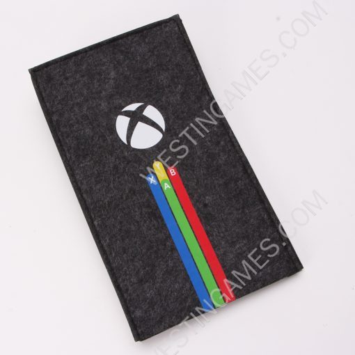 Black Protective Dust Cover Prevent Sleeve for XBOX Series S Console - XBOX Logo
