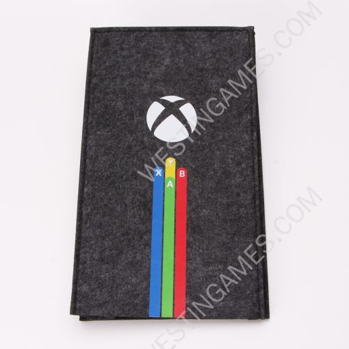 Black Protective Dust Cover Prevent Sleeve for XBOX Series S Console - XBOX Logo - Image 2