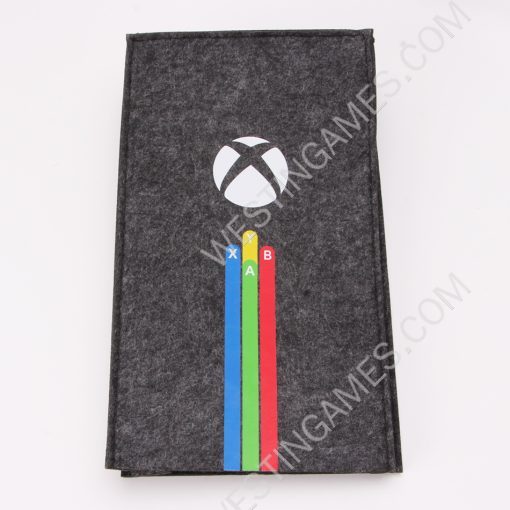 Black Protective Dust Cover Prevent Sleeve for XBOX Series S Console - XBOX Logo - Image 5