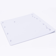E Part Cover Plates Faceplates Replaceable Only Disc Side Shell without Logo for PS5 Slim/Pro - White 05