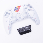Replacement Fashion Top and Buttom with Touch Pad Housing Case Cover for PS5 v2.0 v3.0 Controller - Starry Sky