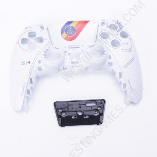 Replacement Fashion Top and Buttom with Touch Pad Housing Case Cover for PS5 v2.0 v3.0 Controller - Starry Sky - Image 2