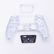 Replacement Fashion Top and Buttom with Touch Pad Housing Case Cover for PS5 v2.0 v3.0 Controller - Starry Sky 03