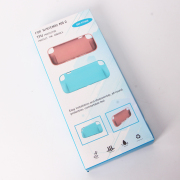 Comfortable Soft TPU Grip Case and Ergonomic Shock-Absorption Cover for NS Switch - Clear