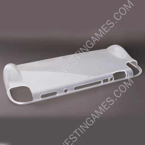 Comfortable Soft TPU Grip Case and Ergonomic Shock-Absorption Cover for NS Switch - Clear - Image 5