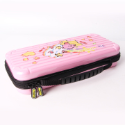 Pink Protective Storage Hard Case Carrying Bag for Switch and OLED - Rainbow Kirby 05