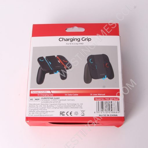 Type-C 5V Charging Grip/Magnetic Dock with LED Indicators TNS-3177 for Switch 2 - Image 3