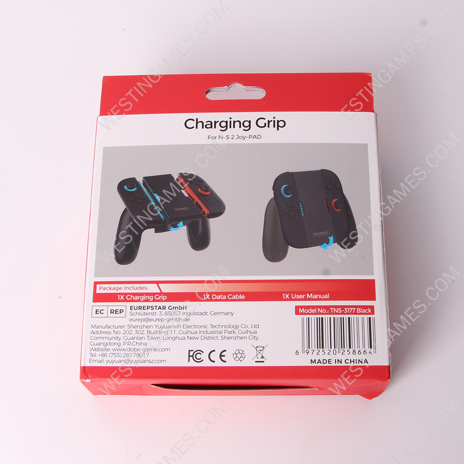 Type-C 5V Charging Grip/Magnetic Dock with LED Indicators TNS-3177 for Switch 2 - Image 3