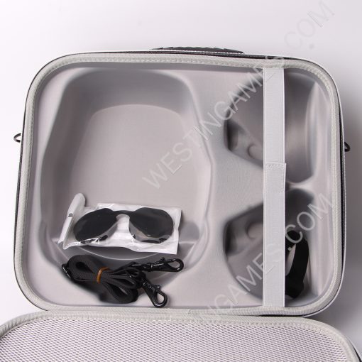 EVA Hard Travel Protect Box Storage Bag Carrying Cover Case with Glass Protective Cover for PS VR2 All-in-one VR Accessories - Image 7