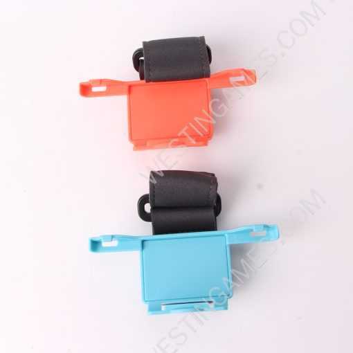 2X Adjustable Hand and Leg Sport Strap for Switch 2 Ring Fit Adventure Blue and Red - Image 4