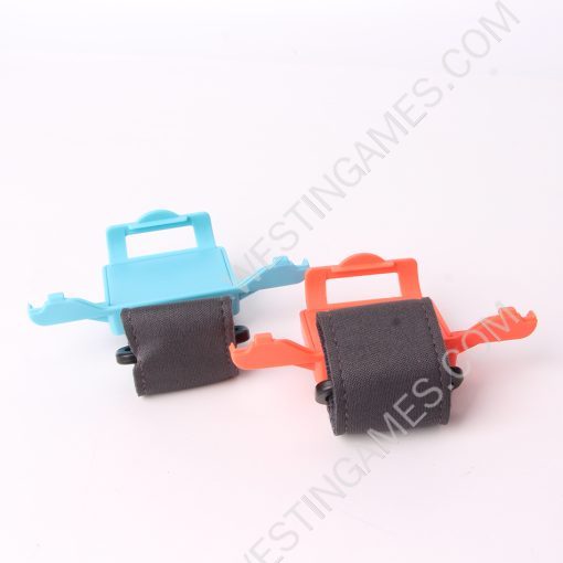 2X Adjustable Hand and Leg Sport Strap for Switch 2 Ring Fit Adventure Blue and Red - Image 6