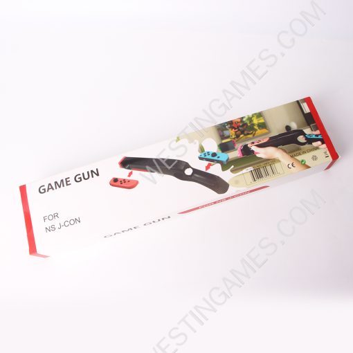 Gun Controller Shooting Game Gun Grip For Switch and oled Accessories Black