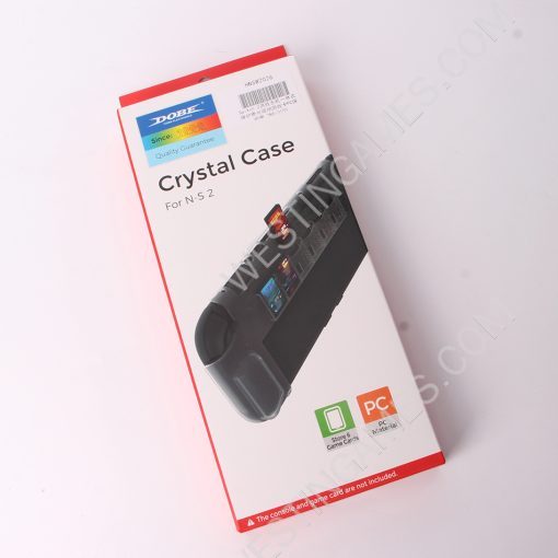 Hard Cover Plastic Clear Crystal Protective Shell Case with Card Slot TNS-3155 for Switch 2