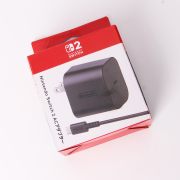 110-220V Power AC Adapter Type-C PD Quick Charger Cord with Type-c Cable for Switch 2 Console US Plug OEM A+