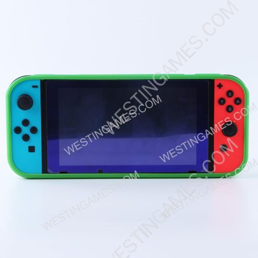 Comfortable Soft tpu Grip Case and Ergonomic Shock-Absorption Cover for NS Switch - Green - Image 3