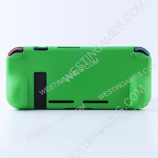 Comfortable Soft tpu Grip Case and Ergonomic Shock-Absorption Cover for NS Switch - Green - Image 4