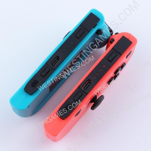 New Wireless Bluetooth L/R Joycon Game Controller for NS Switch - Red and Blue - Image 6