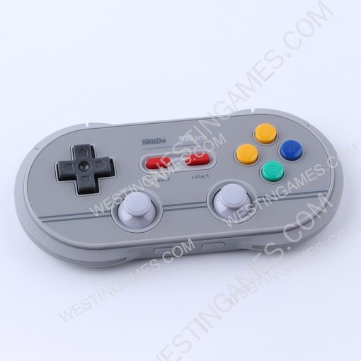 8Bitdo N30 Pro 2 Wireless Bluetooth Controller 6 Edition 2018 for Switch Steam MacOS Andriod - Grey - Image 3