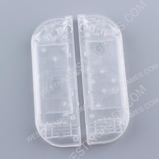 Left and Right Housing Cover Case Set for Switch Joy-con Clear Transparet Clear - Image 2