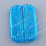 Left and Right Housing Cover Case Set for Switch Joy-con Clear Blue 02