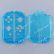 Left and Right Housing Cover Case Set for Switch Joy-con Clear Blue 04