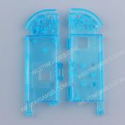 Left and Right Housing Cover Case Set for Switch Joy-con Clear Blue 05