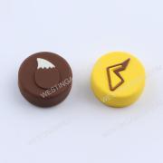 4in1 PD Thumb Grips Analog Caps Silicone Rubber For NS Switch Joy-con - Picachu and Eevee 03