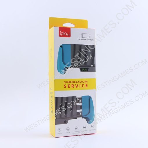 Charging and Cooling Fan Telescopic Handle Grip for Switch and Switch lite