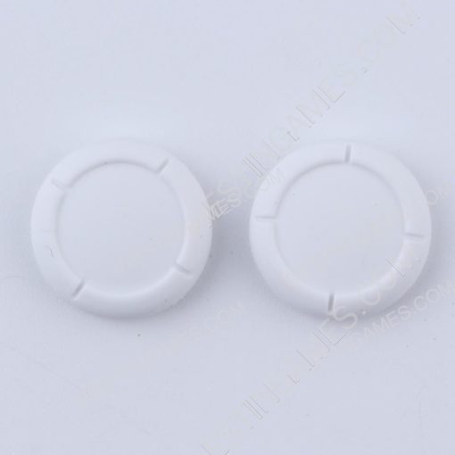Replacement Analog Stick Silicon Grip Cap for Switch and Lite - White