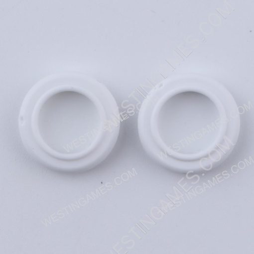 Replacement Analog Stick Silicon Grip Cap for Switch and Lite - White - Image 2
