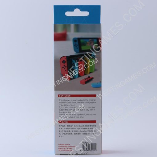 iPega PG-9186 Charger Charging Dock Stand Station Holder for Switch Joy-Con Game Console - Image 7