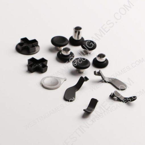Original 13Pcs Swap Thumbsticks Grips Metal Magnetic Stick Set for XBOX ONE Elite 2 Controller - Black - Image 2