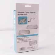 New 3in1 Transparent Crystal Protecting Cover Case for Nintendo Switch OLED Gamepad - Clear 02