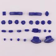 Complete Key Button Accessoires for Switch L R Joycon Controller - Blue