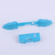 Replacement lb rb Trigger Button with Middle Piece Frame for XBOX Series x Controller - Light Blue