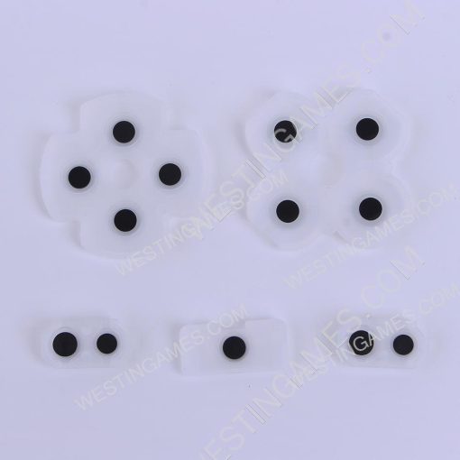 Complete Conductive Rubber Pad Set for ps4 DualShock 4 Controller JDM-050/055 (5Pcs Set)