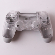 Replacement Transparent Top and Bottom Housing Shell Case for ps4 Controller JDM-050 - Clear