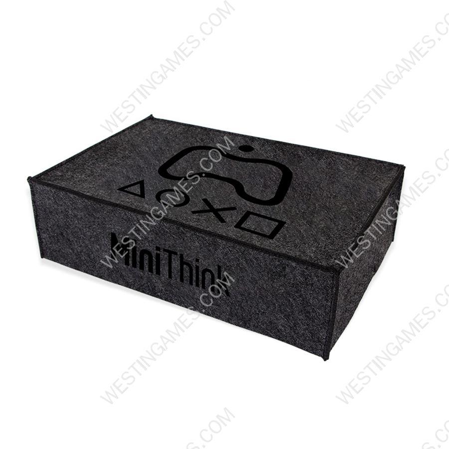 Horizontal Black Protective Dust Prevent Cover Sleeve for PS5 Console