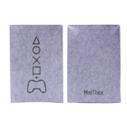 Grey Protective Dust Prevent Cover Sleeve for PS5 Slim HUD and DE Console