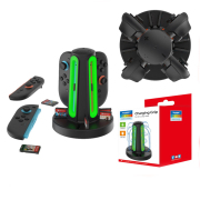 4in1 Magnetic Charge Dock Station with Game Card Slot DOBE TNS-3172 for Switch 2 Gamepad Controller