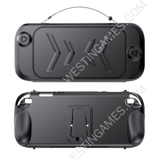 Black Anti-Slip TPU Full Protective Case with Kickstand JYS-NS2272 for Switch 2