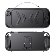 Black Anti-Slip TPU Full Protective Case with Kickstand JYS-NS2272 for Switch 2