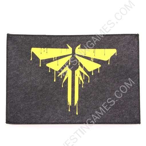 Horizontal Black Protective Dust Prevent Cover Sleeve for PS5 PRO Console - The last of us