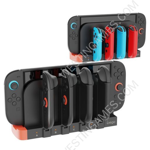 New 8 in 1 Charging Dock Magnetic Charger Station PG-SW2186 for Switch 2/Switch and OLED Joy Con